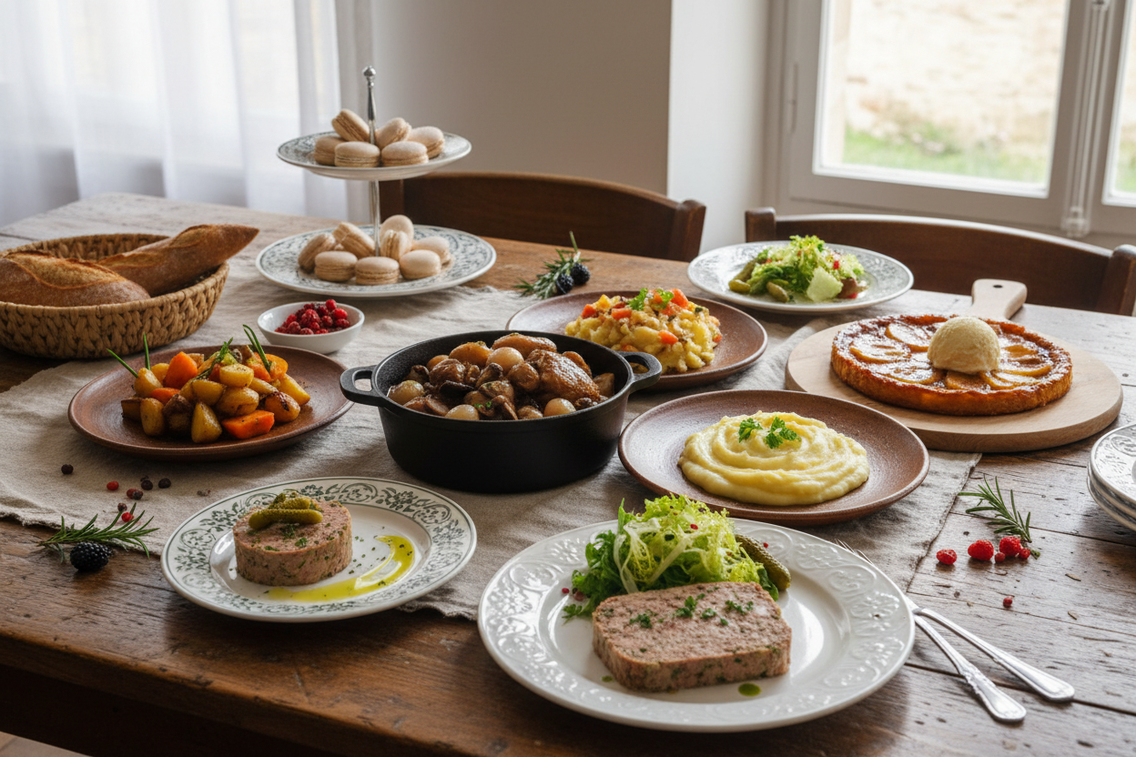 Assortiment de plats